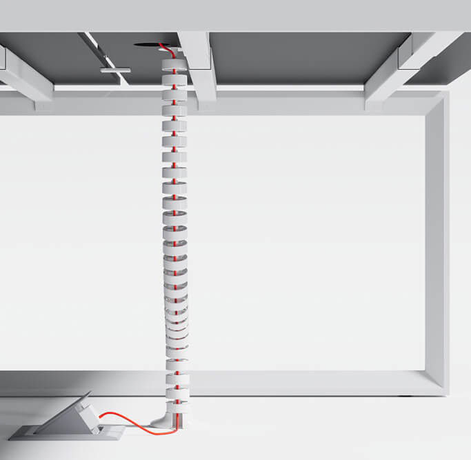 Under Desk Cable Management